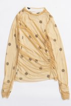 【メゾンスペシャル/MAISON SPECIAL】のSheer Dot Layered Tops/シアードットレイヤードトップス YEL(イエロー)|ID: prp329100004759022 ipo3291000000034434295
