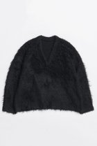 【メゾンスペシャル/MAISON SPECIAL】のLong Shaggy V-neck Knit/ロングシャギーVネックニット BLK(ブラック)|ID: prp329100004759024 ipo3291000000034434319