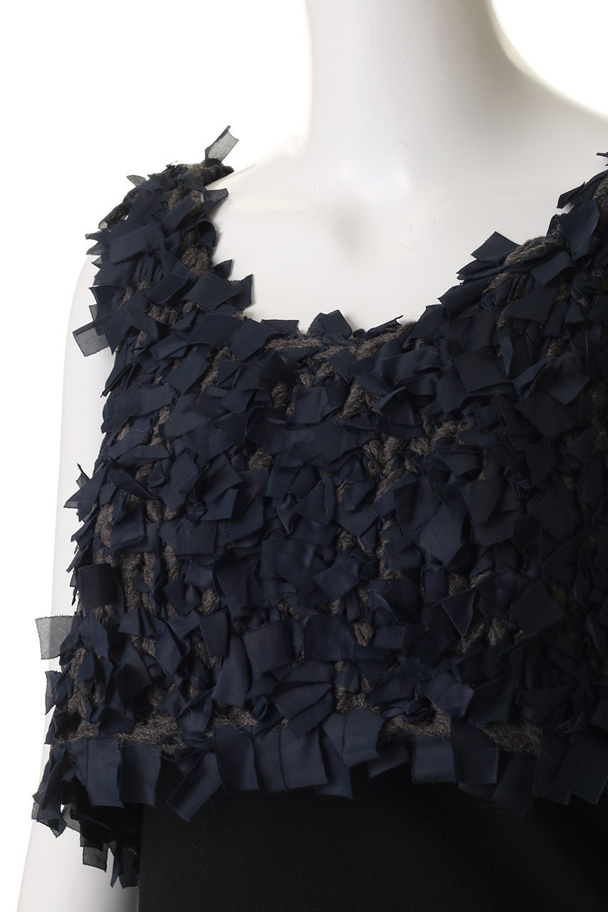 【メゾンスペシャル/MAISON SPECIAL】のRibbon Knit Camisole Tops/リボンニットキャミトップス 人気、トレンドファッション・服の通販 founy(ファニー) 　ファッション　Fashion　レディースファッション　Fashion for Women　トップス・カットソー　Cut & Sew Tops　ニット　Knit Tops & Sweaters　キャミソール&ノースリーブ　Camisoles & Sleeveless Tops　カジュアルプルオーバー・ニットトップス　Pullovers & Knit Tops / Casual Pullovers　カットソー　Cut and Sewn Top　トレンド　Trend, Trending Now　other-5|ID: prp329100004759025 ipo3291000000035861114