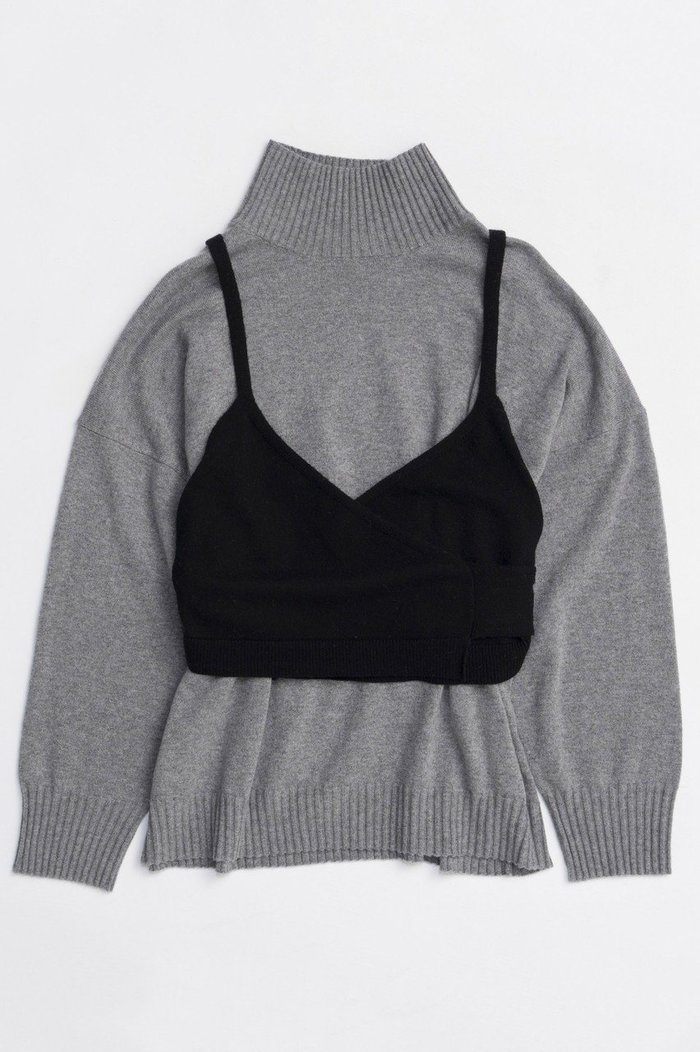 【メゾンスペシャル/MAISON SPECIAL】のBustier Knit Set Turtleneck Tops/ビスチェニットセットタートルネックトップス インテリア・キッズ・メンズ・レディースファッション・服の通販 founy(ファニー) https://founy.com/ ファッション Fashion レディースファッション Fashion for Women トップス・カットソー Cut & Sew Tops ニット Knit Tops & Sweaters カジュアルプルオーバー・ニットトップス Pullovers & Knit Tops / Casual Pullovers ビスチェ Bustiers & Corset Tops / Layered Bustier Style タートルネック・ハイネックトップス Turtlenecks & High-Neck Tops シンプル Simple, Minimal トレンド Trend, Trending Now ビスチェ Bustier, Corset Top 新作・新入荷 New Arrivals / New In |ID: prp329100004759026 ipo3291000000034434331
