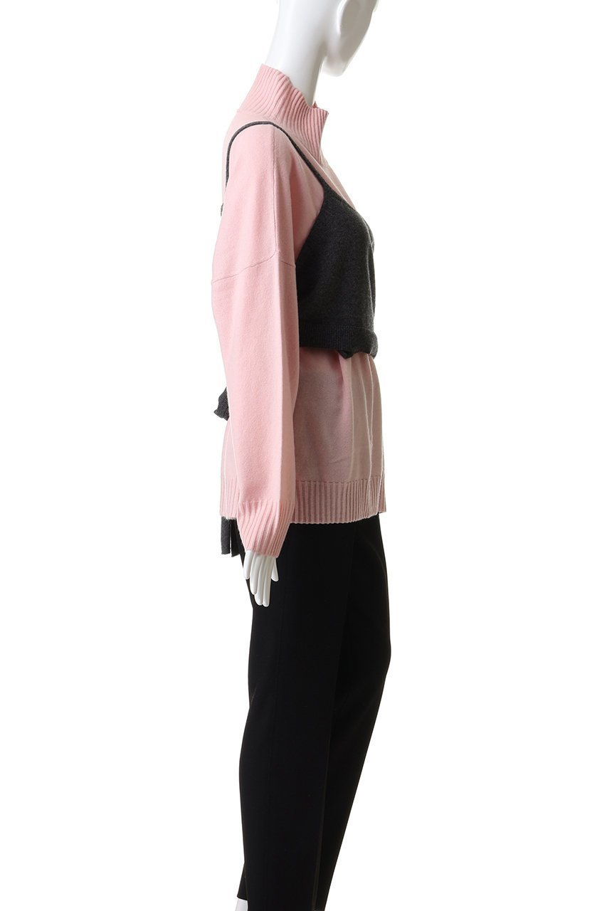 【メゾンスペシャル/MAISON SPECIAL】のBustier Knit Set Turtleneck Tops/ビスチェニットセットタートルネックトップス 人気、トレンドファッション・服の通販 founy(ファニー) 　ファッション　Fashion　レディースファッション　Fashion for Women　トップス・カットソー　Cut & Sew Tops　ニット　Knit Tops & Sweaters　カジュアルプルオーバー・ニットトップス　Pullovers & Knit Tops / Casual Pullovers　ビスチェ　Bustiers & Corset Tops / Layered Bustier Style　タートルネック・ハイネックトップス　Turtlenecks & High-Neck Tops　シンプル　Simple, Minimal　トレンド　Trend, Trending Now　ビスチェ　Bustier, Corset Top　新作・新入荷　New Arrivals / New In　other-7|ID: prp329100004759026 ipo3291000000034555290