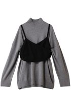 【メゾンスペシャル/MAISON SPECIAL】のBustier Knit Set Turtleneck Tops/ビスチェニットセットタートルネックトップス GRY(グレー)|ID: prp329100004759026 ipo3291000000036108598