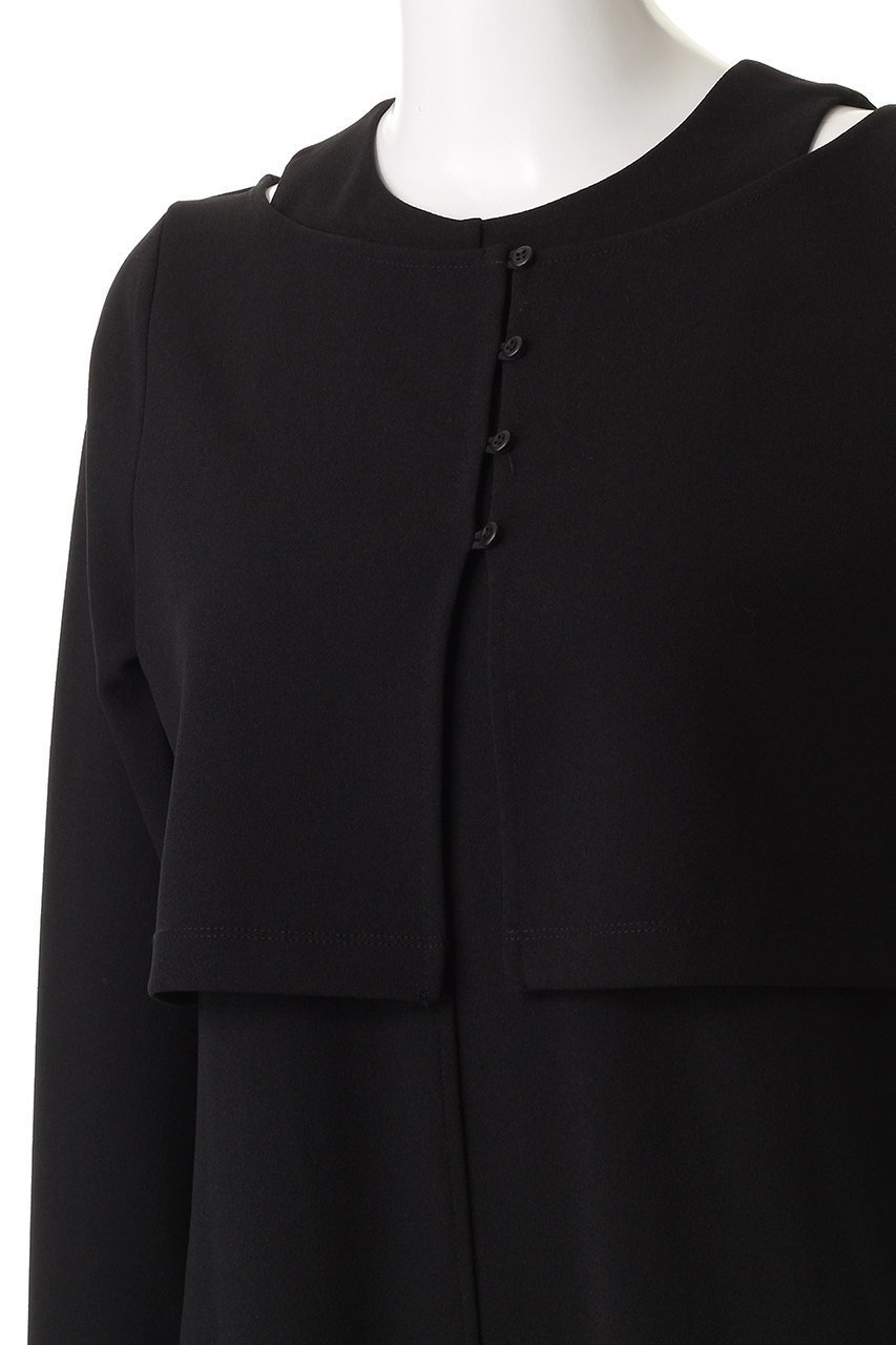 【マノフ/MANOF】のSHORT BLOUSE SET ONE PIECE 人気、トレンドファッション・服の通販 founy(ファニー) 　ファッション　Fashion　レディースファッション　Fashion for Women　ワンピース　Dresses　チュニック　Tunic Tops & Dresses　アメリカン　American Style　ショート　Short, Short Length　スリーブ　Sleeve, Long Sleeve / Short Sleeve　チュニック　Tunic, Long Top　ロング　Long, Long-Length　新作・新入荷　New Arrivals / New In　other-5|ID: prp329100004759029 ipo3291000000034434359