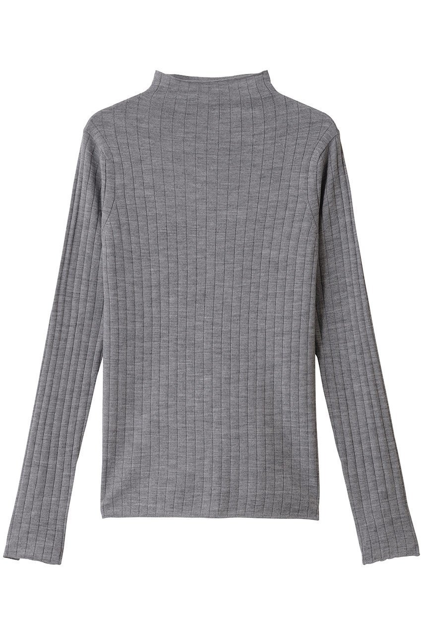 【デパリエ/DEPAREILLE】のハイゲージリブタートルネック インテリア・キッズ・メンズ・レディースファッション・服の通販 founy(ファニー) 　ファッション　Fashion　レディースファッション　Fashion for Women　トップス・カットソー　Cut & Sew Tops　ニット　Knit Tops & Sweaters　カジュアルプルオーバー・ニットトップス　Pullovers & Knit Tops / Casual Pullovers　タートルネック・ハイネックトップス　Turtlenecks & High-Neck Tops　ジャケット　Jacket, Outerwear　タートル　Turtleneck, Turtle Collar　タートルネック　Turtleneck, High Neck　今季　This Season, Current Season　新作・新入荷　New Arrivals / New In　グレー|ID: prp329100004759032 ipo3291000000034434375