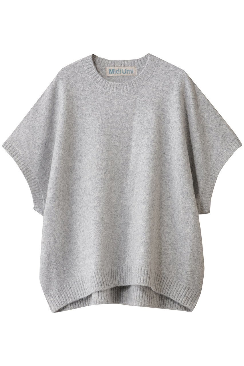 【ミディウミ/MidiUmi】のcrew neck cocoon vest ベスト インテリア・キッズ・メンズ・レディースファッション・服の通販 founy(ファウニー) 　ファッション　Fashion　レディースファッション　Fashion for Women　トップス・カットソー　Cut & Sew Tops　ニット　Knit Tops & Sweaters　ベスト&ジレ / 重ね着スタイル　Vests & Gilets　カジュアルプルオーバー・ニットトップス　Pullovers & Knit Tops / Casual Pullovers　カットソー　Cut and Sewn Top　フォルム　Silhouette, Form　ベスト　Vest, Waistcoat　ベーシック　Basic, Essential　A/W・秋冬　Autumn/Winter　l.gray|ID: prp329100004759034 ipo3291000000036890924