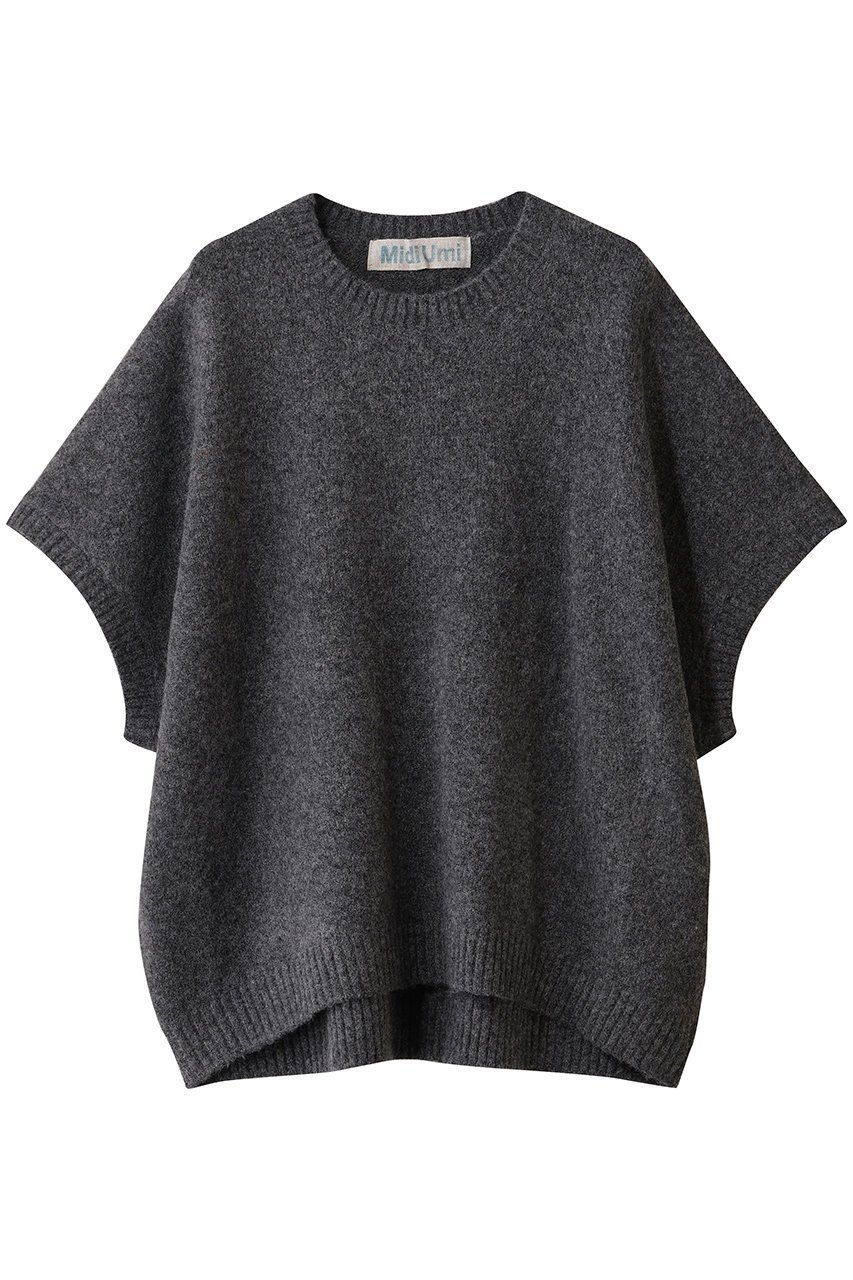 【ミディウミ/MidiUmi】のcrew neck cocoon vest ベスト インテリア・キッズ・メンズ・レディースファッション・服の通販 founy(ファウニー) 　ファッション　Fashion　レディースファッション　Fashion for Women　トップス・カットソー　Cut & Sew Tops　ニット　Knit Tops & Sweaters　ベスト&ジレ / 重ね着スタイル　Vests & Gilets　カジュアルプルオーバー・ニットトップス　Pullovers & Knit Tops / Casual Pullovers　カットソー　Cut and Sewn Top　フォルム　Silhouette, Form　ベスト　Vest, Waistcoat　ベーシック　Basic, Essential　A/W・秋冬　Autumn/Winter　c.gray|ID: prp329100004759034 ipo3291000000036890925