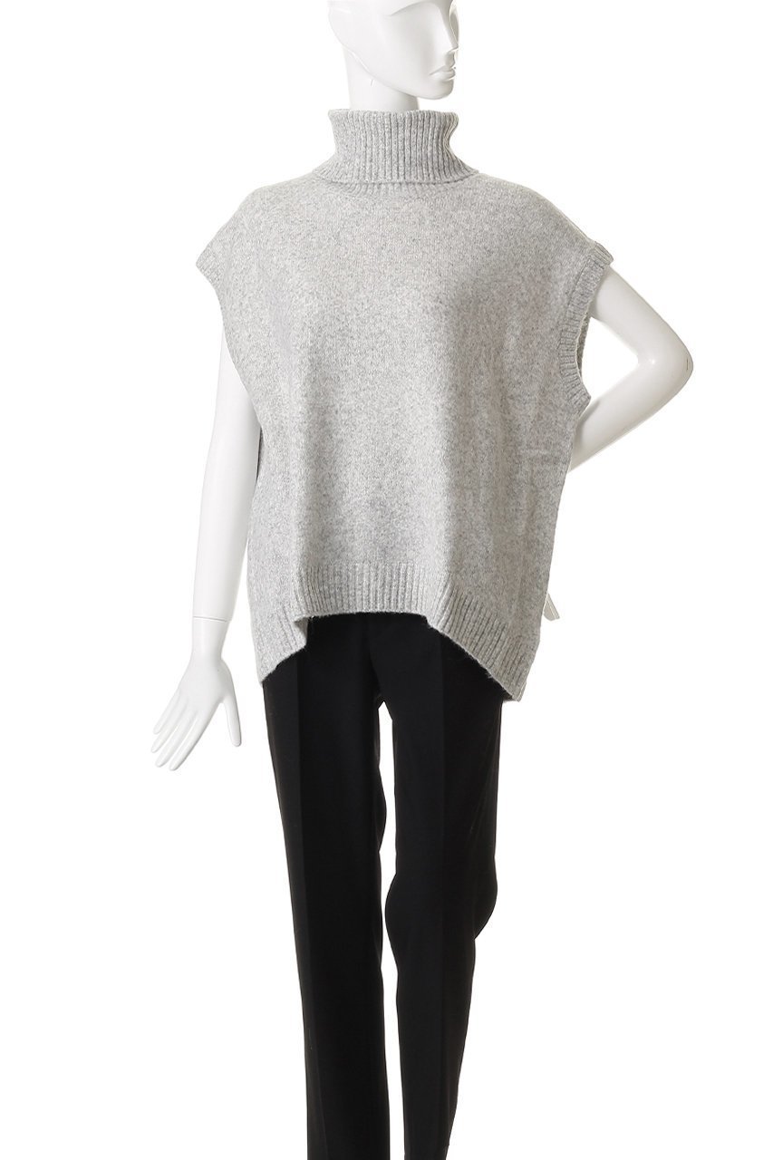 【ミディウミ/MidiUmi】のhigh neck knit vest ベスト 人気、トレンドファッション・服の通販 founy(ファニー) 　ファッション　Fashion　レディースファッション　Fashion for Women　トップス・カットソー　Cut & Sew Tops　ニット　Knit Tops & Sweaters　ベスト&ジレ / 重ね着スタイル　Vests & Gilets　カジュアルプルオーバー・ニットトップス　Pullovers & Knit Tops / Casual Pullovers　カットソー　Cut and Sewn Top　ハイネック　High Neck, Mock Neck　ベスト　Vest, Waistcoat　新作・新入荷　New Arrivals / New In　A/W・秋冬　Autumn/Winter　other-2|ID: prp329100004759035 ipo3291000000034434403