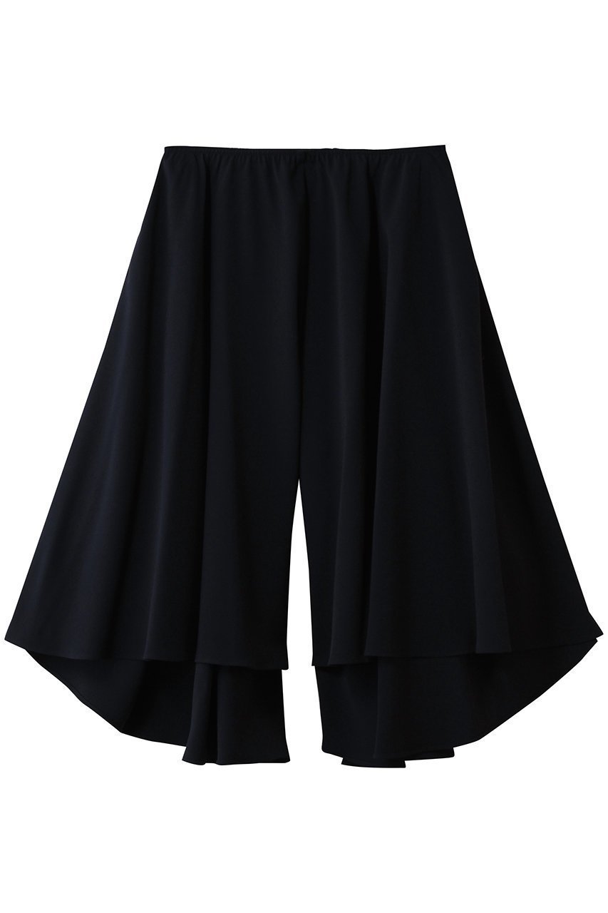 【ジェイドット/j.】の二重織ストレッチフレアスカートライクパンツ インテリア・キッズ・メンズ・レディースファッション・服の通販 founy(ファニー) 　ファッション　Fashion　レディースファッション　Fashion for Women　スカート　Skirts　Aライン・フレアスカート　A-Line & Flared Skirts　パンツ　Pants & Trousers　シンプル　Simple, Minimal　フレア　Flare, Flared　ヘムライン　Hemline, Bottom Cut　ネイビー|ID: prp329100004759040 ipo3291000000035618881