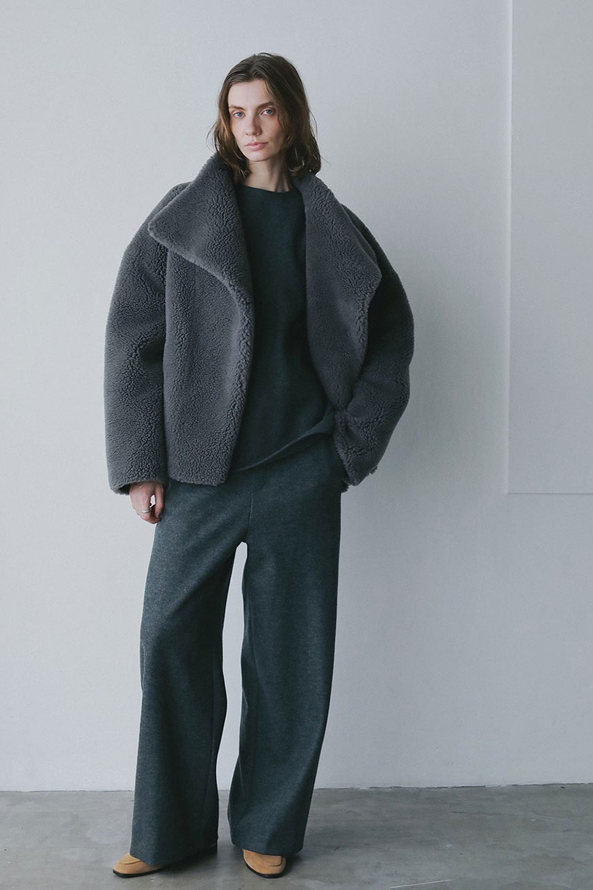 【ハー/HER.】の【11/6 12:00販売開始】ウールジャージーワイドパンツ 人気、トレンドファッション・服の通販 founy(ファニー) 　ファッション　Fashion　レディースファッション　Fashion for Women　パンツ　Pants & Trousers　ワイド　Wide, Wide Fit　新作・新入荷　New Arrivals / New In　other-5|ID: prp329100004759873 ipo3291000000034442303