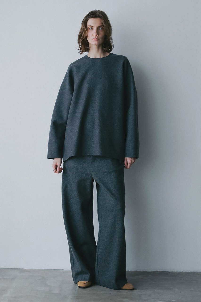 【ハー/HER.】のウールジャージーワイドパンツ 人気、トレンドファッション・服の通販 founy(ファニー) 　ファッション　Fashion　レディースファッション　Fashion for Women　パンツ　Pants & Trousers　ワイド　Wide, Wide Fit　other-6|ID: prp329100004759873 ipo3291000000035728422