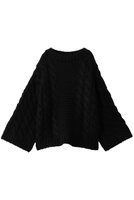 【ハー/HER.】のハンドケーブルニットプルオーバー 人気、トレンドファッション・服の通販 founy(ファニー) ファッション Fashion レディースファッション Fashion for Women トップス・カットソー Cut & Sew Tops ニット Knit Tops & Sweaters カジュアルプルオーバー・ニットトップス Pullovers & Knit Tops / Casual Pullovers スリーブ Sleeve, Long Sleeve / Short Sleeve ハンド Hand, Handmade ワイド Wide, Wide Fit 手編み Hand-Knitted, Handmade Knit |ID:prp329100004759876