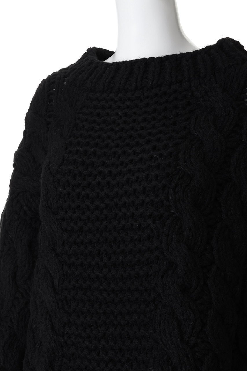 【ハー/HER.】のハンドケーブルニットプルオーバー 人気、トレンドファッション・服の通販 founy(ファニー) 　ファッション　Fashion　レディースファッション　Fashion for Women　トップス・カットソー　Cut & Sew Tops　ニット　Knit Tops & Sweaters　カジュアルプルオーバー・ニットトップス　Pullovers & Knit Tops / Casual Pullovers　スリーブ　Sleeve, Long Sleeve / Short Sleeve　ハンド　Hand, Handmade　ワイド　Wide, Wide Fit　手編み　Hand-Knitted, Handmade Knit　other-5|ID: prp329100004759876 ipo3291000000035388018