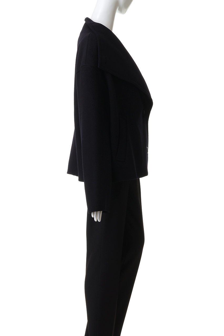 【ハー/HER.】のウールカシミヤリバージャケット 人気、トレンドファッション・服の通販 founy(ファニー) 　ファッション　Fashion　レディースファッション　Fashion for Women　アウター　Coat / Outerwear Collection　レディースジャケット・軽アウター　Jackets　インナー　Innerwear　シンプル　Simple, Minimal　ジャケット　Jacket, Outerwear　スタンド　Stand Collar, Upright Stand　トレンド　Trend, Trending Now　パターン　Pattern, Design Print　リラックス　Relax, Relaxed Fit　ロング　Long, Long-Length　エレガント 上品　Elegant　冬　Winter / This Winter　other-3|ID: prp329100004759877 ipo3291000000035388027