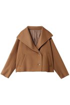 【ハー/HER.】のウールカシミヤリバージャケット キャメル|ID: prp329100004759877 ipo3291000000035838479