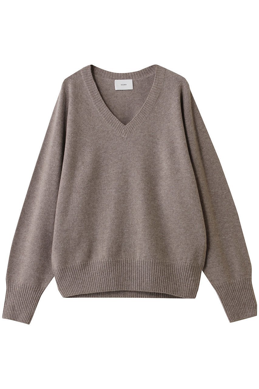 【セアン/SCEARN】のCASHMERE MIDDLE GAUGE ニット インテリア・キッズ・メンズ・レディースファッション・服の通販 founy(ファニー)  ファッション Fashion レディースファッション Fashion for Women トップス・カットソー Cut & Sew Tops ニット Knit Tops & Sweaters カジュアルプルオーバー・ニットトップス Pullovers & Knit Tops / Casual Pullovers フィット Fit, Slim Fit ホールガーメント WholeGarment, Seamless Knit エレガント 上品 Elegant 新作・新入荷 New Arrivals / New In Taupe|ID: prp329100004759882 ipo3291000000034442378