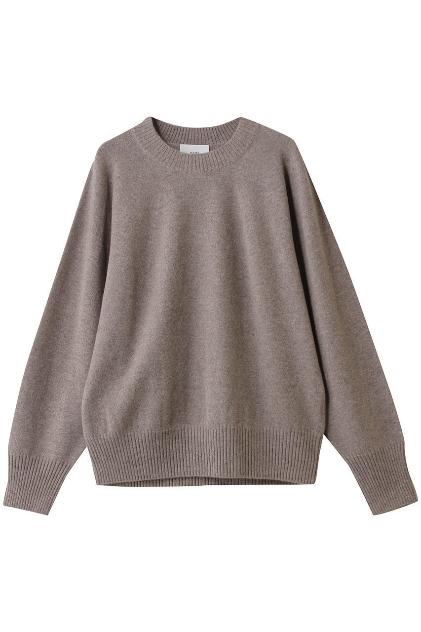 【セアン/SCEARN】のCASHMERE MIDDLE GAUGE ニット インテリア・キッズ・メンズ・レディースファッション・服の通販 founy(ファニー) 　ファッション　Fashion　レディースファッション　Fashion for Women　トップス・カットソー　Cut & Sew Tops　ニット　Knit Tops & Sweaters　カジュアルプルオーバー・ニットトップス　Pullovers & Knit Tops / Casual Pullovers　シンプル　Simple, Minimal　フォルム　Silhouette, Form　ホールガーメント　WholeGarment, Seamless Knit　エレガント 上品　Elegant　定番　Standard, Basic Item　新作・新入荷　New Arrivals / New In　A/W・秋冬　Autumn/Winter　Taupe|ID: prp329100004759883 ipo3291000000034442385