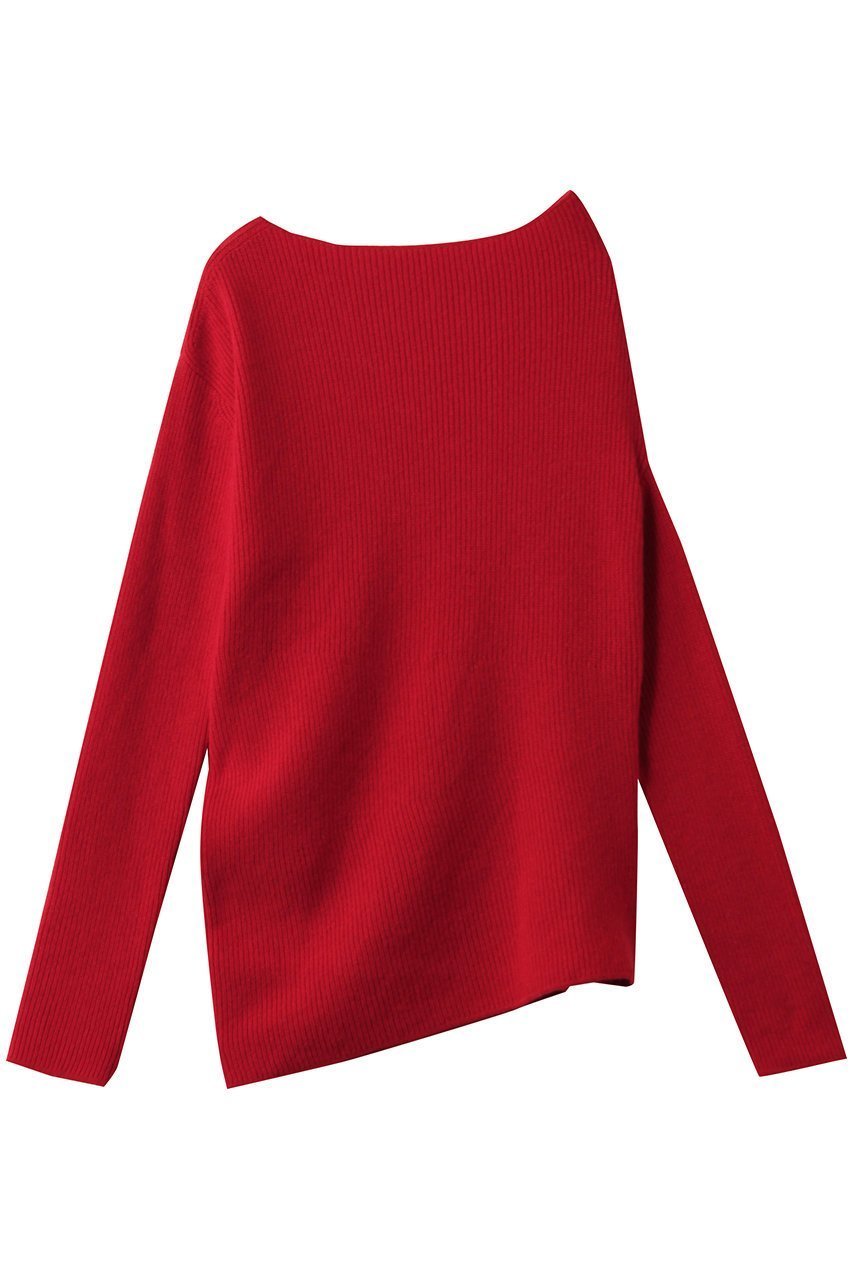 【セアン/SCEARN】のCASHMERE MIDDLE GAUGE ニット インテリア・キッズ・メンズ・レディースファッション・服の通販 founy(ファニー)  ファッション Fashion レディースファッション Fashion for Women トップス・カットソー Cut & Sew Tops ニット Knit Tops & Sweaters カジュアルプルオーバー・ニットトップス Pullovers & Knit Tops / Casual Pullovers アシンメトリー Asymmetrical Style シンプル Simple, Minimal ドレープ Drape, Draping Fabric エレガント 上品 Elegant 新作・新入荷 New Arrivals / New In Beni|ID: prp329100004759884 ipo3291000000034442392