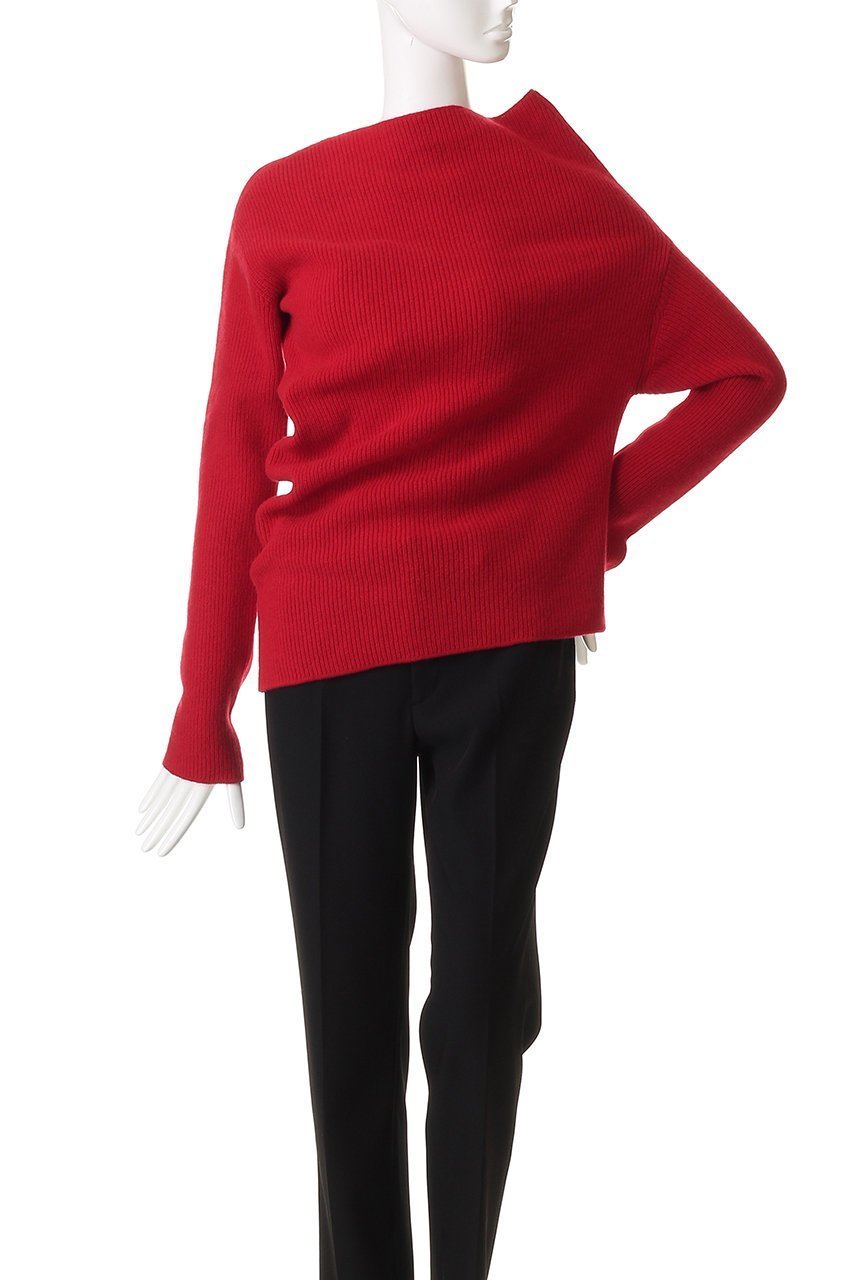 【セアン/SCEARN】のCASHMERE MIDDLE GAUGE ニット 人気、トレンドファッション・服の通販 founy(ファニー) ファッション Fashion レディースファッション Fashion for Women トップス・カットソー Cut & Sew Tops ニット Knit Tops & Sweaters カジュアルプルオーバー・ニットトップス Pullovers & Knit Tops / Casual Pullovers アシンメトリー Asymmetrical Style シンプル Simple, Minimal ドレープ Drape, Draping Fabric エレガント 上品 Elegant other-2|ID: prp329100004759884 ipo3291000000035388056