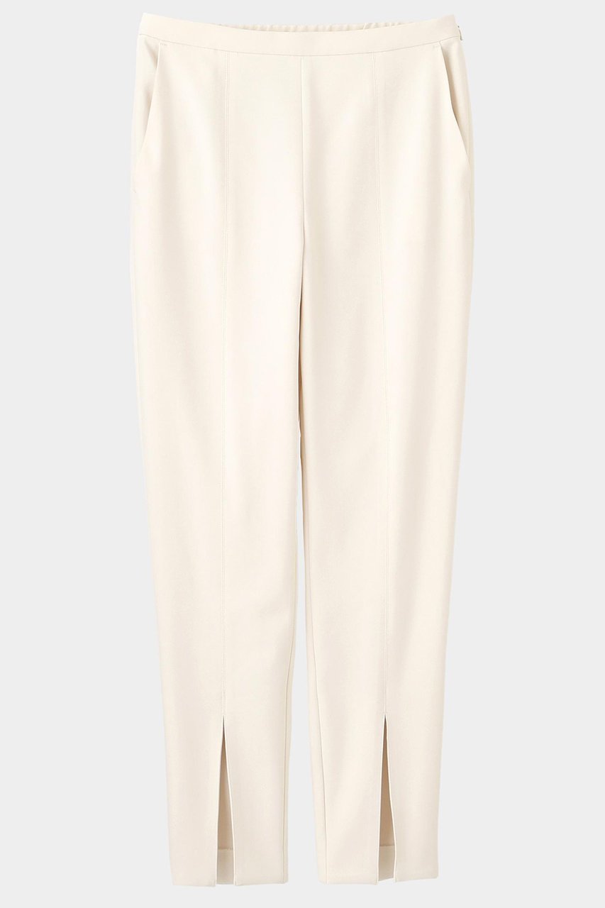 【ル フィル/LE PHIL】の起毛2WAYツイルスリットパンツ インテリア・キッズ・メンズ・レディースファッション・服の通販 founy(ファニー)  ファッション Fashion レディースファッション Fashion for Women パンツ Pants & Trousers スタンダード Standard, Basic ストレッチ Stretch, Stretchy Fabric スマート Smart, Elegant ドレープ Drape, Draping Fabric 定番 Standard, Basic Item フォルム Silhouette, Form ベーシック Basic, Essential リラックス Relax, Relaxed Fit 冬 Winter / This Winter 再入荷 Restock / Back in Stock ホワイト|ID: prp329100004760534 ipo3291000000034451435