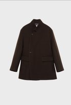 【スタニングルアー/STUNNING LURE】の【11/19 11:00販売開始】スタンドカラーメルトンコート ブラウン|ID:prp329100004760535