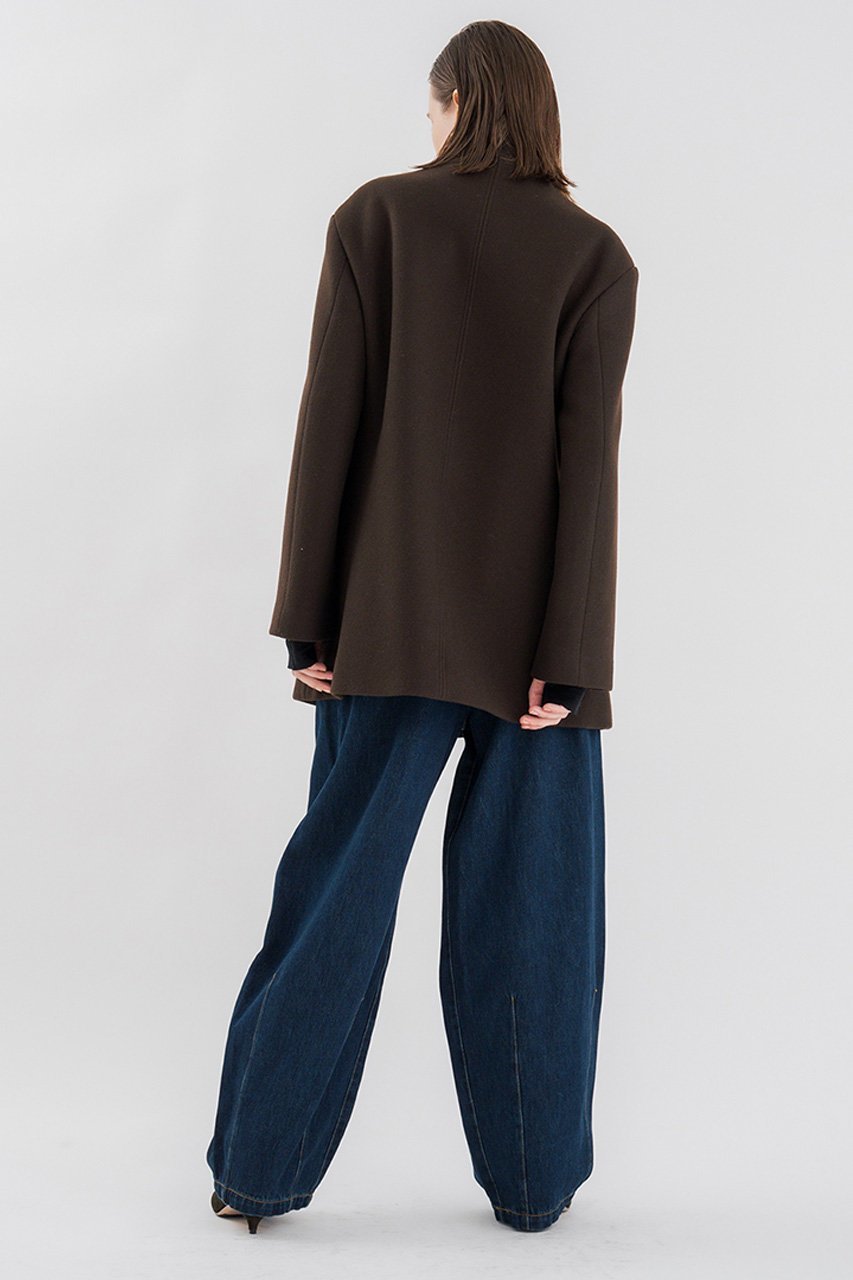 【スタニングルアー/STUNNING LURE】の【11/19 11:00販売開始】スタンドカラーメルトンコート 人気、トレンドファッション・服の通販 founy(ファニー)  ファッション Fashion レディースファッション Fashion for Women アウター Coat / Outerwear Collection コート・ロングコート・ピーコート Long Coats, Peacoats & More イタリア Italy ショルダー Shoulder, Shoulder Strap シンプル Simple, Minimal スタンド Stand Collar, Upright Stand バランス Balance, Style Balance ミドル Middle Length, Mid Height ロング Long, Long-Length エレガント 上品 Elegant other-6|ID: prp329100004760535 ipo3291000000034451460