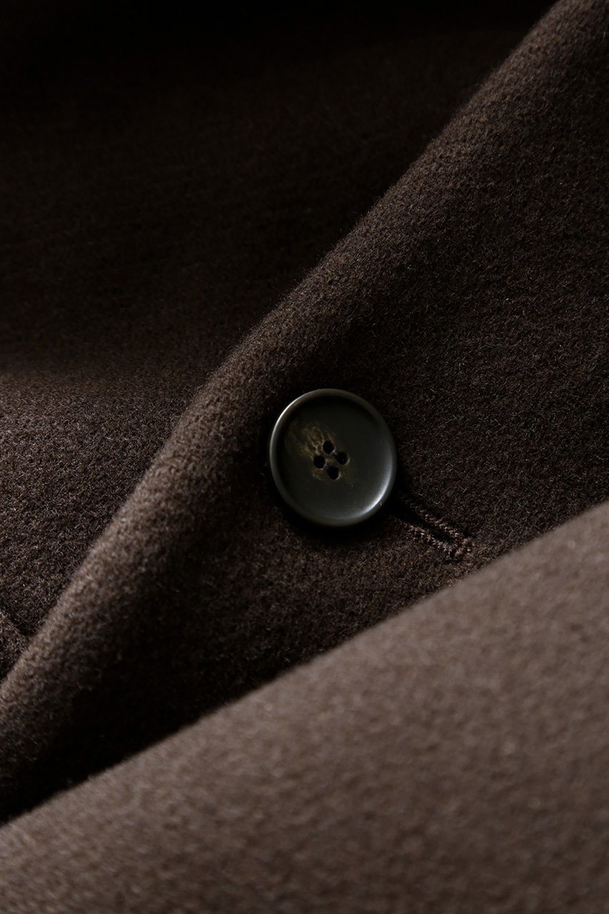 【スタニングルアー/STUNNING LURE】のスタンドカラーメルトンコート 人気、トレンドファッション・服の通販 founy(ファニー) 　ファッション　Fashion　レディースファッション　Fashion for Women　アウター　Coat / Outerwear Collection　コート・ロングコート・ピーコート　Long Coats, Peacoats & More　イタリア　Italy　ショルダー　Shoulder, Shoulder Strap　シンプル　Simple, Minimal　スタンド　Stand Collar, Upright Stand　バランス　Balance, Style Balance　ミドル　Middle Length, Mid Height　ロング　Long, Long-Length　エレガント 上品　Elegant　other-4|ID: prp329100004760535 ipo3291000000034495374