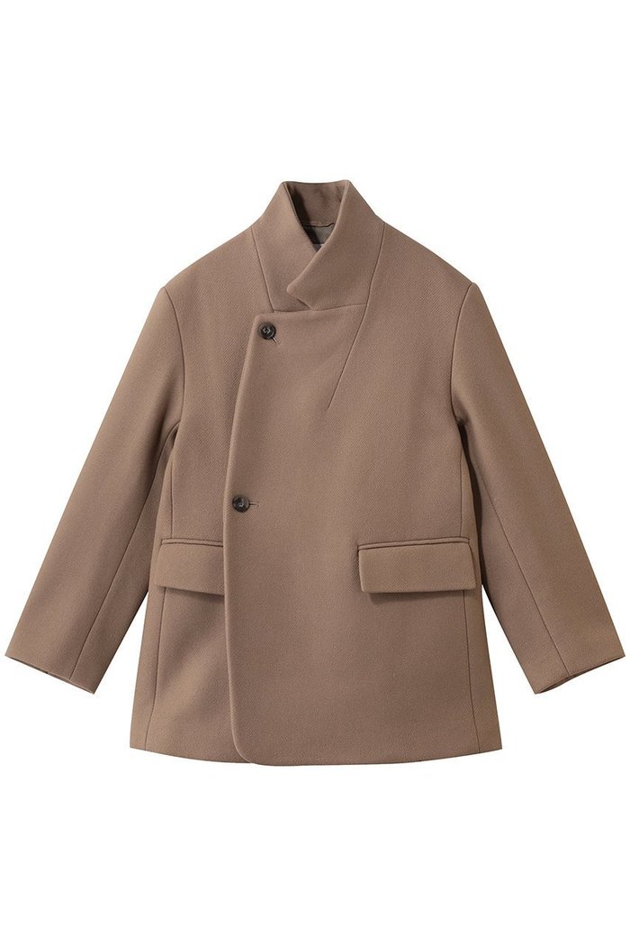 【スタニングルアー/STUNNING LURE】のスタンドカラーメルトンコート インテリア・キッズ・メンズ・レディースファッション・服の通販 founy(ファニー) https://founy.com/ ファッション Fashion レディースファッション Fashion for Women アウター Coat / Outerwear Collection コート・ロングコート・ピーコート Long Coats, Peacoats & More イタリア Italy ショルダー Shoulder, Shoulder Strap シンプル Simple, Minimal スタンド Stand Collar, Upright Stand バランス Balance, Style Balance ミドル Middle Length, Mid Height ロング Long, Long-Length エレガント 上品 Elegant |ID: prp329100004760535 ipo3291000000035478356