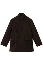 【スタニングルアー/STUNNING LURE】のスタンドカラーメルトンコート ブラウン|ID: prp329100004760535 ipo3291000000035478358