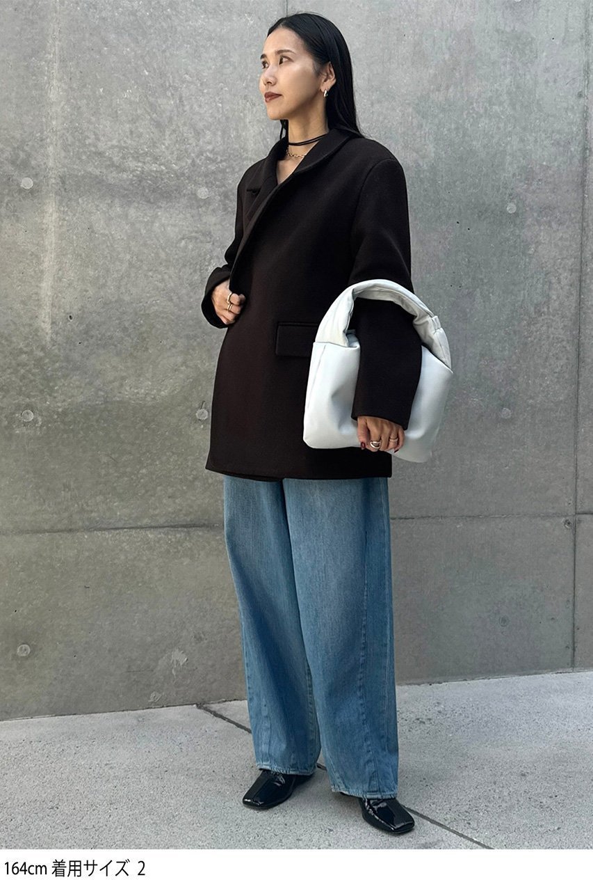 【スタニングルアー/STUNNING LURE】のスタンドカラーメルトンコート 人気、トレンドファッション・服の通販 founy(ファニー) ファッション Fashion レディースファッション Fashion for Women アウター Coat / Outerwear Collection コート・ロングコート・ピーコート Long Coats, Peacoats & More イタリア Italy ショルダー Shoulder, Shoulder Strap シンプル Simple, Minimal スタンド Stand Collar, Upright Stand バランス Balance, Style Balance ミドル Middle Length, Mid Height ロング Long, Long-Length エレガント 上品 Elegant other-8|ID: prp329100004760535 ipo3291000000035478368