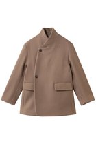 【スタニングルアー/STUNNING LURE】のスタンドカラーメルトンコート ベージュ|ID: prp329100004760535 ipo3291000000036206300