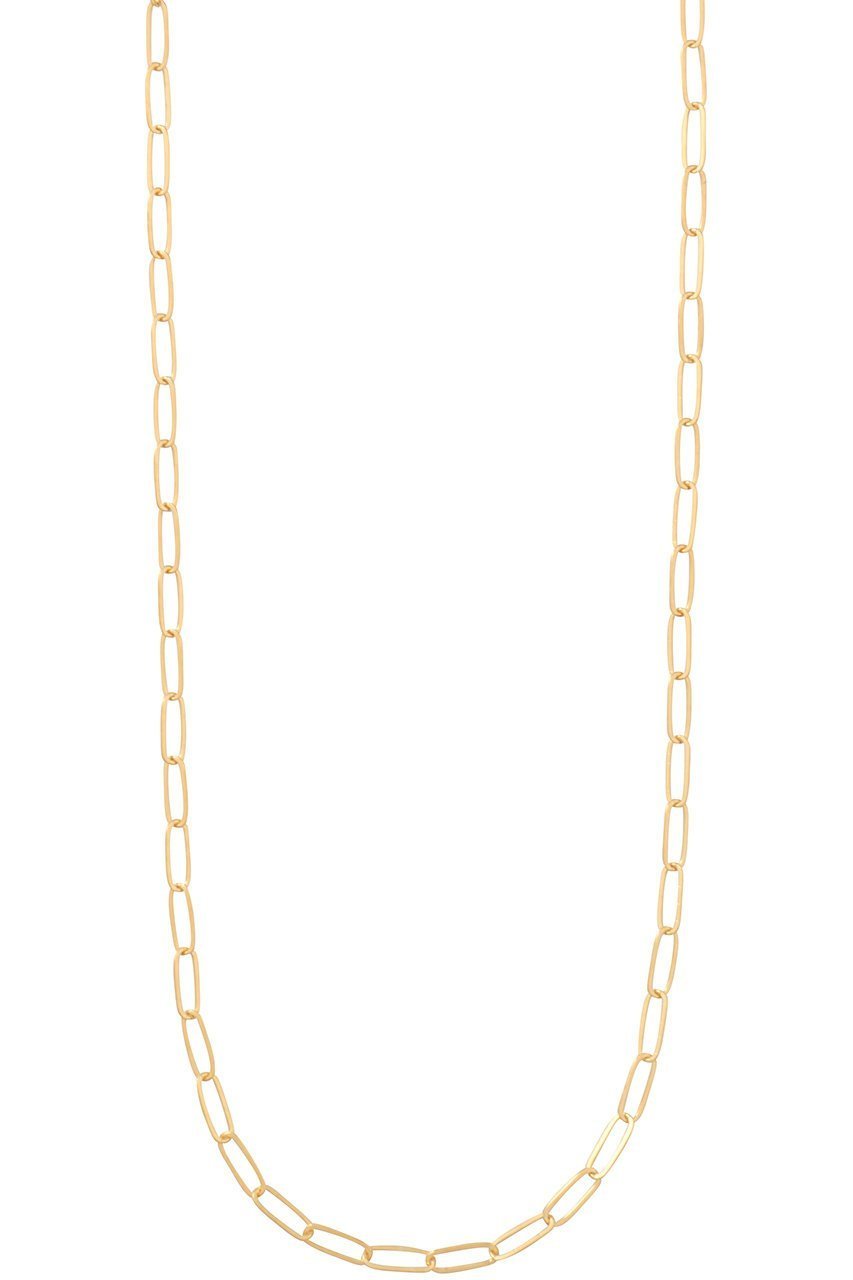 【クイコー/Kui Co】のペーパークリップチェーン ネックレス 45cm インテリア・キッズ・メンズ・レディースファッション・服の通販 founy(ファニー) ファッション Fashion レディースファッション Fashion for Women ジュエリー Jewelry ネックレス Necklaces & Pendants タートルネック Turtleneck, High Neck チェーン Chain, Chain Strap チョーカー Tulle, Mesh Fabric デコルテ Décolleté, Neckline ネックレス Necklace, Pendant Necklace リュクス Luxury, Elegant, High-End, Chic ロング Long, Long-Length 定番 Standard, Basic Item 新作・新入荷 New Arrivals / New In ゴールド|ID: prp329100004761679 ipo3291000000034461333