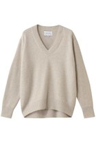 【ベイジ,/BEIGE,】のAMARILLO / スパンコールフォックスVネックニット Taupe|ID: prp329100004761683 ipo3291000000036228908