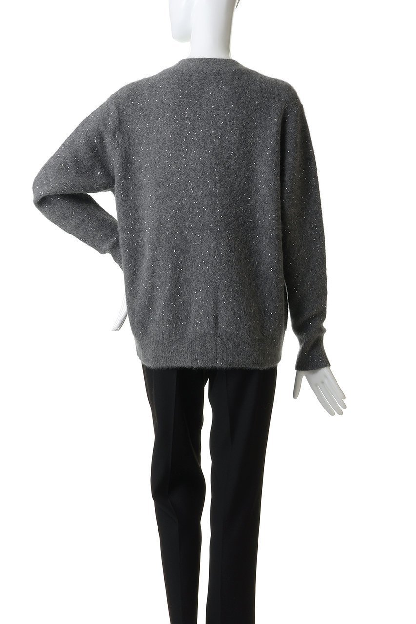 【ベイジ,/BEIGE,】のAMARILLO / スパンコールフォックスニットカーディガン 人気、トレンドファッション・服の通販 founy(ファニー) 　ファッション　Fashion　レディースファッション　Fashion for Women　トップス・カットソー　Cut & Sew Tops　ニット　Knit Tops & Sweaters　カーディガン・羽織り　Layered Style Cardigans　インナー　Innerwear　カーディガン　Cardigan, Knitwear　シンプル　Simple, Minimal　スパンコール　Sequins, Sequin Embellishment　ダウン　Down, Puffer　デニム　Denim, Jeans Material　フォックス　Fox, Fox Fur　メタル　Metal, Metal Parts　ラグジュアリー　Luxury, Elegant　エレガント 上品　Elegant　other-7|ID: prp329100004761684 ipo3291000000034628201