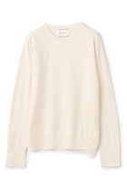 【ベイジ,/BEIGE,】のWILLOW / アシンメトリーレースクルーネックニット 人気、トレンドファッション・服の通販 founy(ファニー) ファッション Fashion レディースファッション Fashion for Women トップス・カットソー Cut & Sew Tops ニット Knit Tops & Sweaters カジュアルプルオーバー・ニットトップス Pullovers & Knit Tops / Casual Pullovers アシンメトリー Asymmetrical Style カッティング Cutting Detail デニム Denim, Jeans Material レース Lace, Lace Fabric エレガント 上品 Elegant ビジネス 仕事 通勤 Business / Work / Commuting 新作・新入荷 New Arrivals / New In thumbnail Ecru|ID: prp329100004761685 ipo3291000000034461356