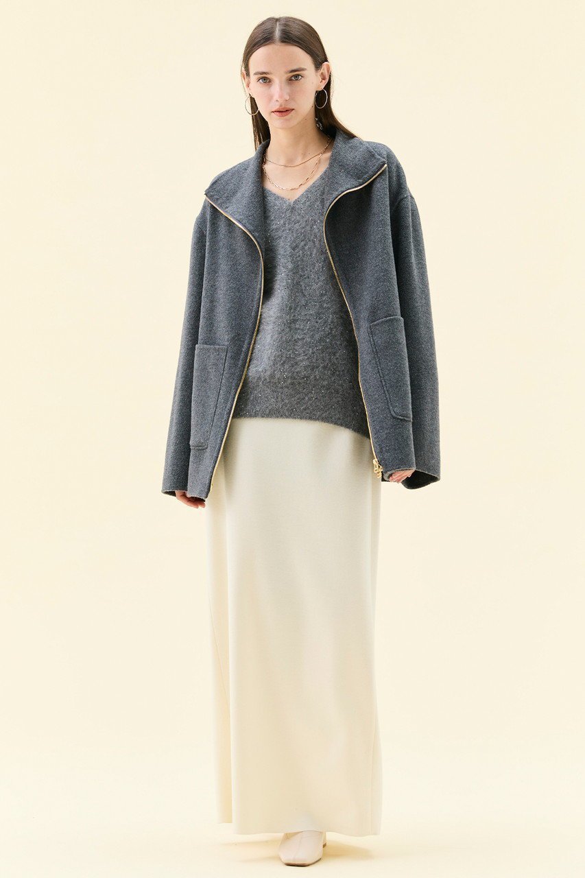 【ベイジ,/BEIGE,】のZION / ウールスタンドカラーショートコート 人気、トレンドファッション・服の通販 founy(ファニー) 　ファッション　Fashion　レディースファッション　Fashion for Women　アウター　Coat / Outerwear Collection　コート・ロングコート・ピーコート　Long Coats, Peacoats & More　ショート　Short, Short Length　スタンド　Stand Collar, Upright Stand　ポケット　Pocket, Pocket Detail　other-2|ID: prp329100004761687 ipo3291000000035748825