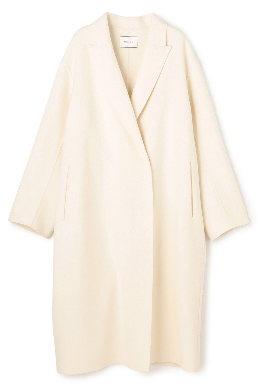 【ベイジ,/BEIGE,】のZION / ウールロングチェスターコート 人気、トレンドファッション・服の通販 founy(ファニー) ファッション Fashion レディースファッション Fashion for Women アウター Coat / Outerwear Collection コート・ロングコート・ピーコート Long Coats, Peacoats & More チェスターコート・ロング丈アウター Chester Coats / Chesterfield Long Coats インナー Innerwear チェスターコート Chester Coat, Long Coat フロント Front, Front Design ロング Long, Long-Length 新作・新入荷 New Arrivals / New In 秋 Autumn other-1|ID: prp329100004761688 ipo3291000000034461377