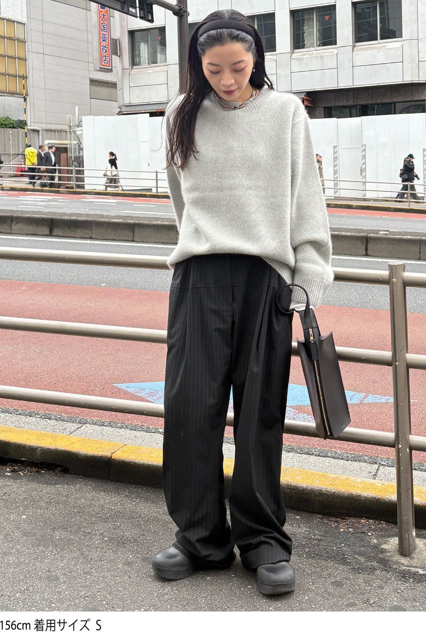 【スタニングルアー/STUNNING LURE】のホワイトヤクプルオーバー 人気、トレンドファッション・服の通販 founy(ファニー) ファッション Fashion レディースファッション Fashion for Women トップス・カットソー Cut & Sew Tops ニット Knit Tops & Sweaters カジュアルプルオーバー・ニットトップス Pullovers & Knit Tops / Casual Pullovers シンプル Simple, Minimal 新作・新入荷 New Arrivals / New In 軽量 Lightweight, Ultra Light 防寒 Cold Protection, Winter-Ready other-6|ID: prp329100004761690 ipo3291000000034461404