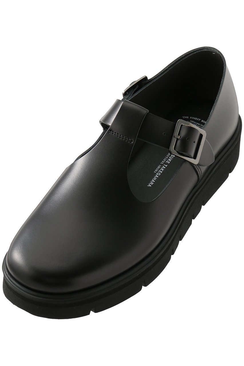 【ビューティフルシューズ/BEAUTIFUL SHOES】のT-STRAP(GLOXI CUT MEDIUM SOLE) インテリア・キッズ・メンズ・レディースファッション・服の通販 founy(ファニー) ファッション Fashion レディースファッション Fashion for Women くるぶし Ankle-Length シューズ Shoes, Footwear ビジネス 仕事 通勤 Business / Work / Commuting フラット Flat, Flat Shoes 新作・新入荷 New Arrivals / New In 軽量 Lightweight, Ultra Light ブラック|ID: prp329100004761701 ipo3291000000034461462