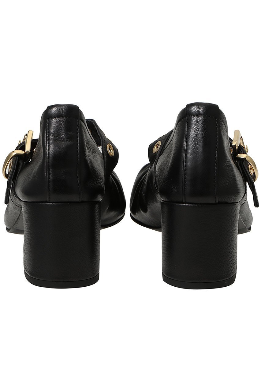 【ファビオ ルスコーニ/FABIO RUSCONI】のハトメベルト付きギャザーパンプス 人気、トレンドファッション・服の通販 founy(ファニー) 　ファッション　Fashion　レディースファッション　Fashion for Women　ベルト&ウエストマーク　Belts & Waist Accessories　ギャザー　Gathered, Ruffled　デニム　Denim, Jeans Material　バランス　Balance, Style Balance　フェミニン　Feminine, Girly　other-3|ID: prp329100004761717 ipo3291000000035680399