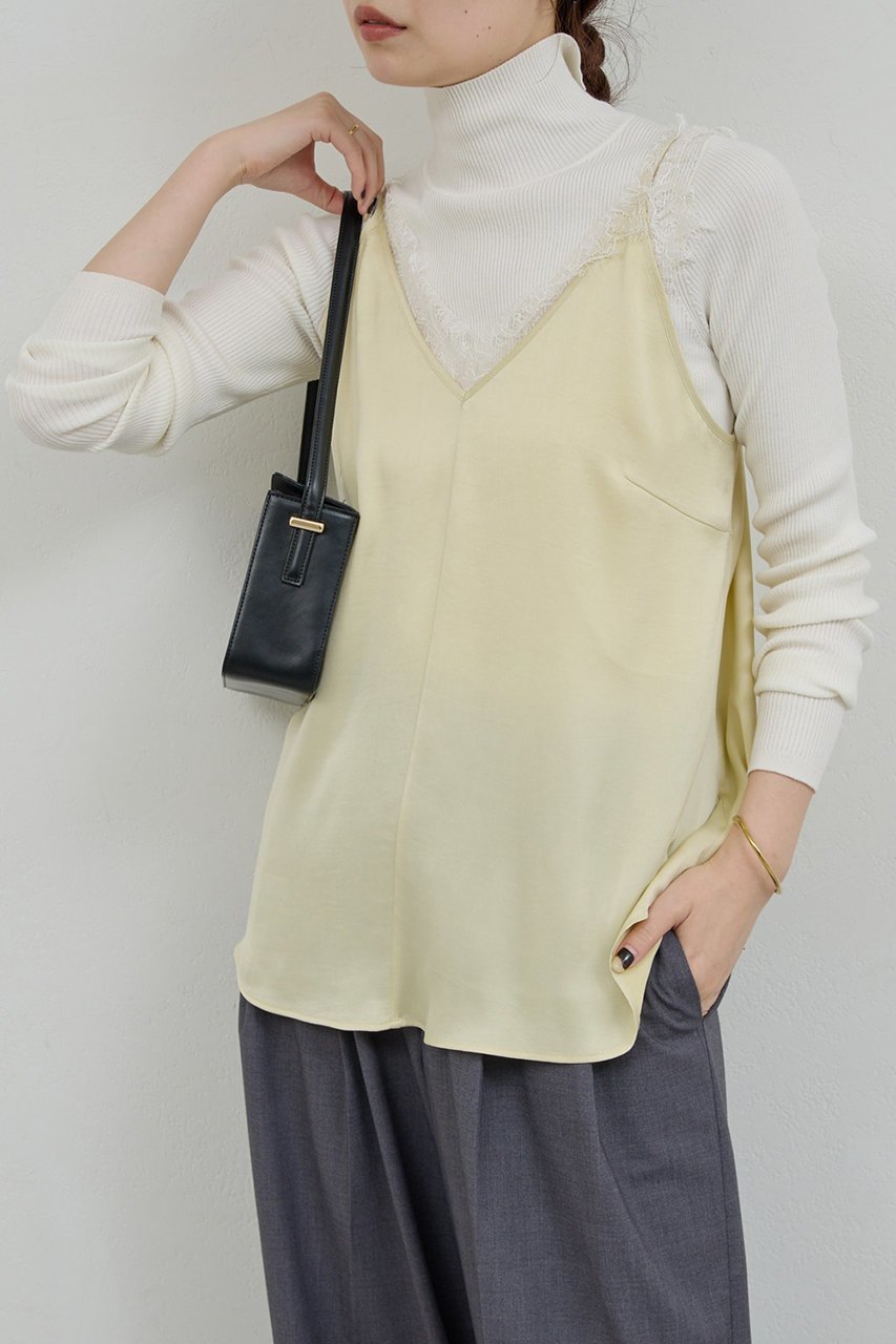 【ガリャルダガランテ/GALLARDAGALANTE】のレースキャミ 人気、トレンドファッション・服の通販 founy(ファニー) ファッション Fashion レディースファッション Fashion for Women トップス・カットソー Cut & Sew Tops キャミソール&ノースリーブ Camisoles & Sleeveless Tops シャツ・ブラウス・オフィスカジュアル Elegant Blouses & Button-Ups ロングTシャツ・Tシャツ Longline T-Shirts & Tees カットソー・ベーシックTシャツ Cut-and-Sewn Tops / Stretch Tees & Basics おすすめ Recommended / Our Picks アクセサリー Fashion Accessories イエロー Yellow インナー Innerwear エレガント 上品 Elegant キャミソール Camisole, Spaghetti Strap Top タンク Tank Top, Sleeveless Top フィット Fit, Slim Fit レース Lace, Lace Fabric 新作・新入荷 New Arrivals / New In other-5|ID: prp329100004761728 ipo3291000000034461634