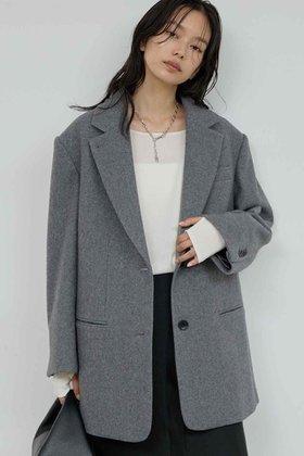 【ガリャルダガランテ/GALLARDAGALANTE】 圧縮メルトンジャコート人気、トレンドファッション・服の通販 founy(ファニー) ファッション Fashion レディースファッション Fashion for Women アウター Coat / Outerwear Collection コート・ロングコート・ピーコート Long Coats, Peacoats & More ショート Short, Short Length シンプル Simple, Minimal ジャケット Jacket, Outerwear スリット Slit, Slit Detail トレンド Trend, Trending Now バランス Balance, Style Balance 新作・新入荷 New Arrivals / New In |ID:prp329100004761731