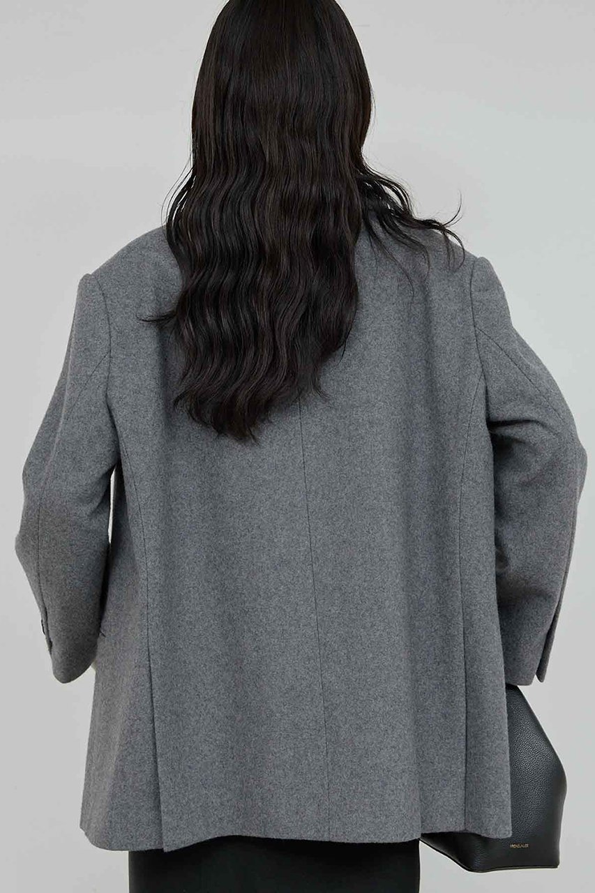 【ガリャルダガランテ/GALLARDAGALANTE】の圧縮メルトンジャコート 人気、トレンドファッション・服の通販 founy(ファニー) ファッション Fashion レディースファッション Fashion for Women アウター Coat / Outerwear Collection コート・ロングコート・ピーコート Long Coats, Peacoats & More ショート Short, Short Length シンプル Simple, Minimal ジャケット Jacket, Outerwear スリット Slit, Slit Detail トレンド Trend, Trending Now バランス Balance, Style Balance 新作・新入荷 New Arrivals / New In other-8|ID: prp329100004761731 ipo3291000000034461669