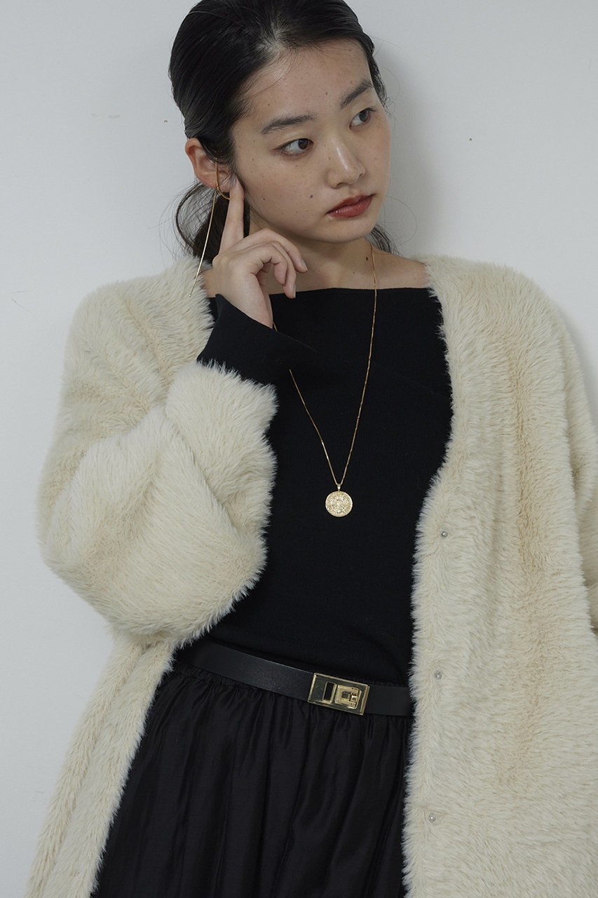 【ガリャルダガランテ/GALLARDAGALANTE】のフェザーヤーンカーデ インテリア・キッズ・メンズ・レディースファッション・服の通販 founy(ファニー) ファッション Fashion レディースファッション Fashion for Women トップス・カットソー Cut & Sew Tops ニット Knit Tops & Sweaters カーディガン・羽織り Layered Style Cardigans カーディガン Cardigan, Knitwear フェザー Feather, Feather Detail 新作・新入荷 New Arrivals / New In アイボリー|ID: prp329100004761733 ipo3291000000034461672