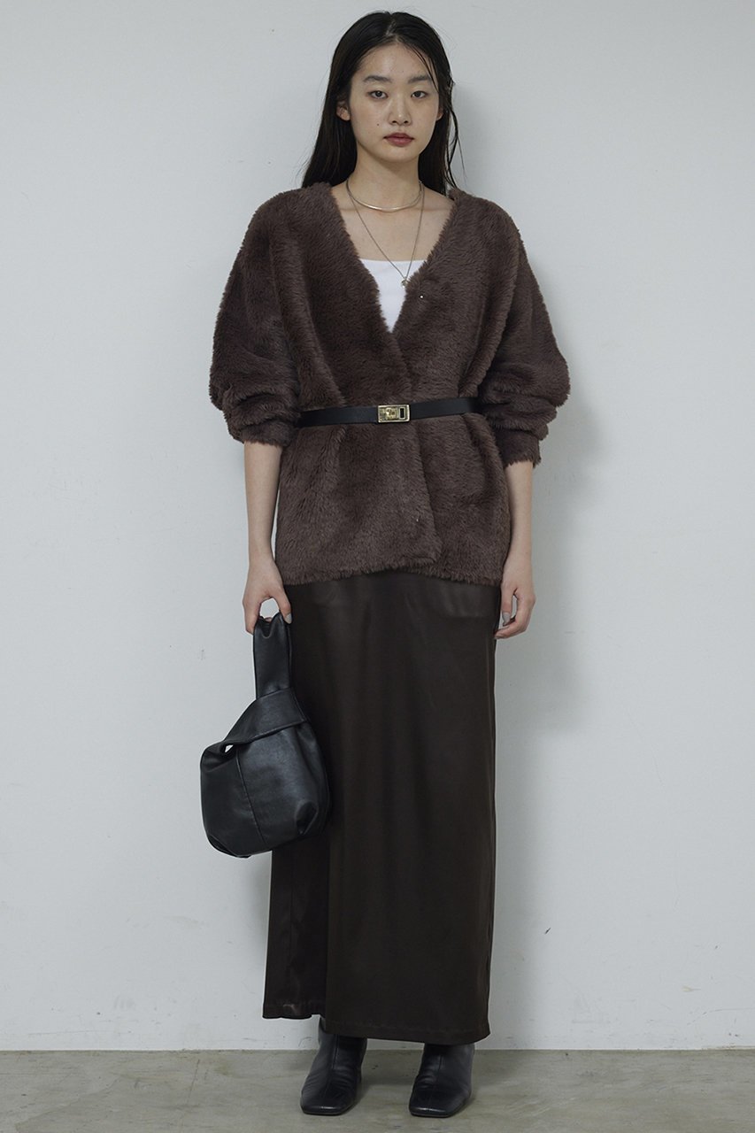 【ガリャルダガランテ/GALLARDAGALANTE】のフェザーヤーンカーデ 人気、トレンドファッション・服の通販 founy(ファニー) ファッション Fashion レディースファッション Fashion for Women トップス・カットソー Cut & Sew Tops ニット Knit Tops & Sweaters カーディガン・羽織り Layered Style Cardigans カーディガン Cardigan, Knitwear フェザー Feather, Feather Detail 新作・新入荷 New Arrivals / New In other-2|ID: prp329100004761733 ipo3291000000034461678