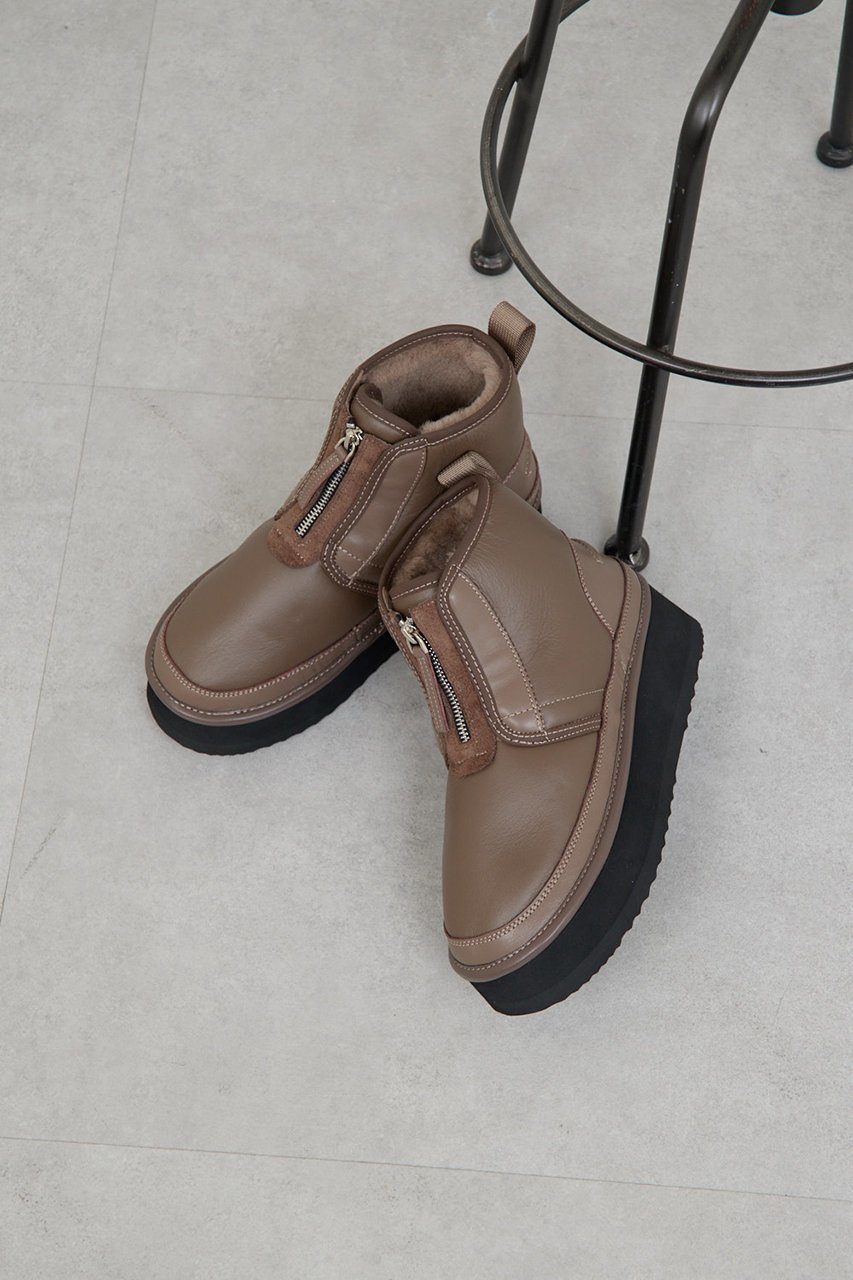 【ガリャルダガランテ/GALLARDAGALANTE】の【2.718】ムートンブーツ インテリア・キッズ・メンズ・レディースファッション・服の通販 founy(ファニー) ファッション Fashion レディースファッション Fashion for Women ショート Short, Short Length シンプル Simple, Minimal スタイリッシュ Stylish, Fashionable 冬 Winter / This Winter 厚底 Platform Shoes 新作・新入荷 New Arrivals / New In 防寒 Cold Protection, Winter-Ready ベージュ|ID: prp329100004761735 ipo3291000000034461691