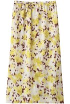 【マルティニーク/martinique】のフラワーギャザータイトスカート ホワイト|ID: prp329100004761746 ipo3291000000035973580