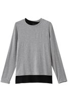 【ミズイロ インド/mizuiro ind】のlayered T Tシャツ 人気、トレンドファッション・服の通販 founy(ファニー) ファッション Fashion レディースファッション Fashion for Women トップス・カットソー Cut & Sew Tops シャツ・ブラウス・オフィスカジュアル Elegant Blouses & Button-Ups ロングTシャツ・Tシャツ Longline T-Shirts & Tees カットソー・ベーシックTシャツ Cut-and-Sewn Tops / Stretch Tees & Basics カットソー Cut and Sewn Top シンプル Simple, Minimal スリーブ Sleeve, Long Sleeve / Short Sleeve ベーシック Basic, Essential ロング Long, Long-Length 新作・新入荷 New Arrivals / New In |ID:prp329100004761748