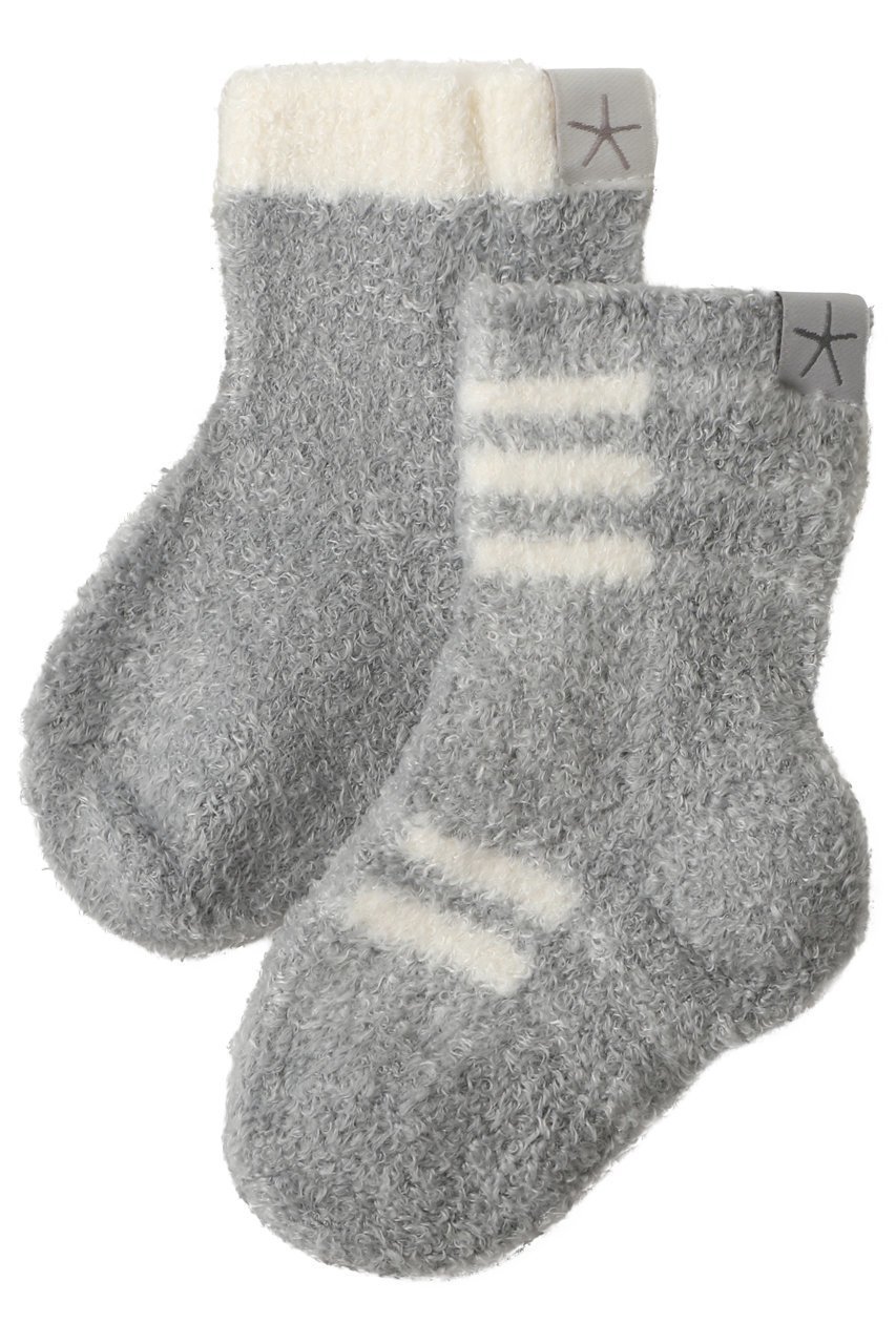 【ベアフットドリームス/BAREFOOT DREAMS / KIDS】の【BABY】コージーシックライト チェック柄 ソックスセット インテリア・キッズ・メンズ・レディースファッション・服の通販 founy(ファニー) 　ファッション　Fashion　キッズファッション　Fashion for Kids　お家時間・ステイホーム　Stay Home / At Home　ギフト プレゼント　Gift / Present　クラシカル　Classical, Vintage-Inspired　シューズ　Shoes, Footwear　シンプル　Simple, Minimal　ソックス　Socks, Hosiery　チェック　Check, Plaid, Tartan　ベビー　Baby, Babywear　無地　Plain, Solid Color　ダークブルー|ID: prp329100004761752 ipo3291000000036236718