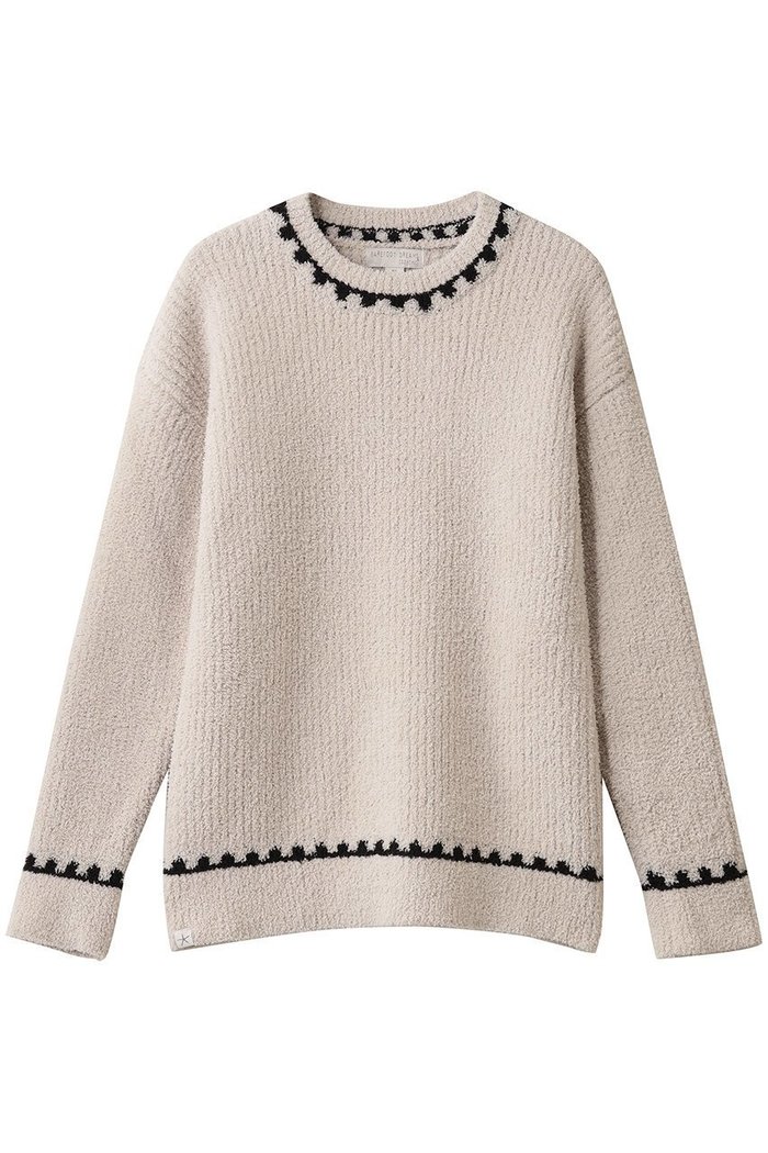 【ベアフット ドリームズ/BAREFOOT DREAMS】のコージーシック リブプルオーバー ブランケットステッチ インテリア・キッズ・メンズ・レディースファッション・服の通販 founy(ファニー) https://founy.com/ ファッション Fashion レディースファッション Fashion for Women トップス・カットソー Cut & Sew Tops ニット Knit Tops & Sweaters カジュアルプルオーバー・ニットトップス Pullovers & Knit Tops / Casual Pullovers なめらか Smooth, Silky Texture クラシック Classic, Timeless Style ジャカード/ジャガード Jacquard, Woven Pattern ブランケット Blanket, Throw Blanket 新作・新入荷 New Arrivals / New In |ID: prp329100004761757 ipo3291000000034461830