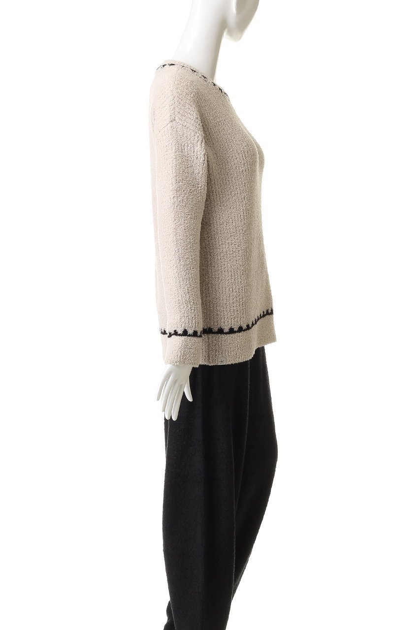 【ベアフット ドリームズ/BAREFOOT DREAMS】のコージーシック リブプルオーバー ブランケットステッチ 人気、トレンドファッション・服の通販 founy(ファニー) ファッション Fashion レディースファッション Fashion for Women トップス・カットソー Cut & Sew Tops ニット Knit Tops & Sweaters カジュアルプルオーバー・ニットトップス Pullovers & Knit Tops / Casual Pullovers なめらか Smooth, Silky Texture クラシック Classic, Timeless Style ジャカード/ジャガード Jacquard, Woven Pattern ブランケット Blanket, Throw Blanket 新作・新入荷 New Arrivals / New In other-3|ID: prp329100004761757 ipo3291000000034461836